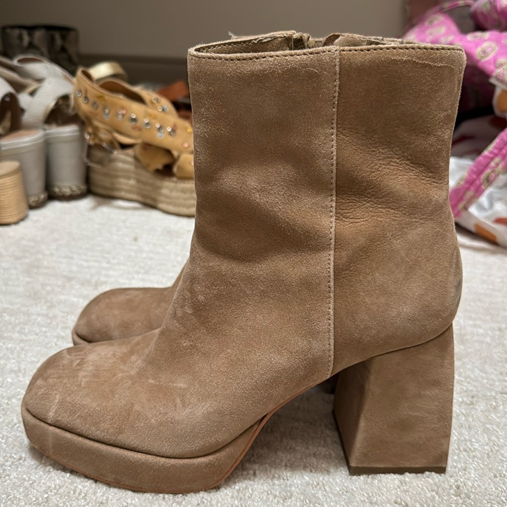 Dolce vita block heel boots
